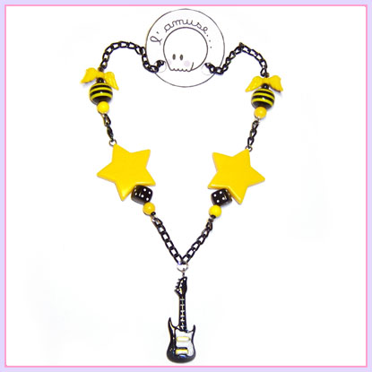 Air Guitar necklace