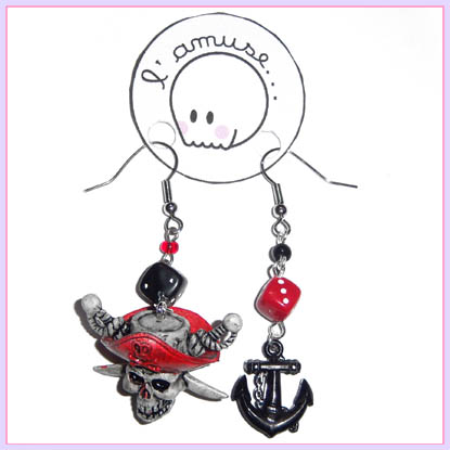 Capitaine Pirate earrings
