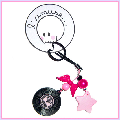Be A Star cell phone charm