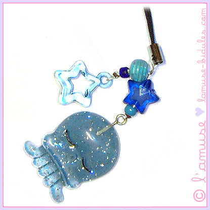 B�b� Poulpe cell phone charm
