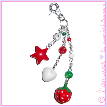 Berry Bell key ring