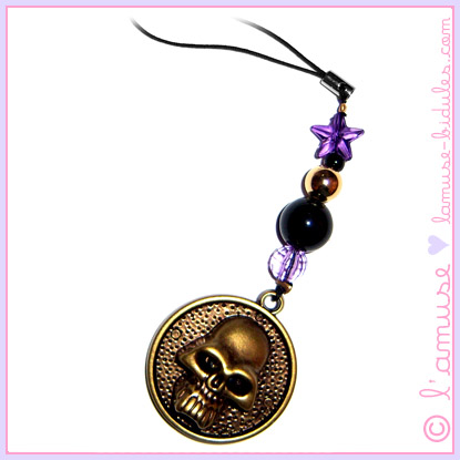 Betrayal cell phone charm