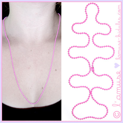 Pink chain