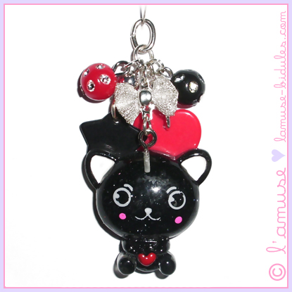Black Neko cluster charm