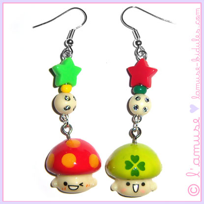 Champihihi earrings