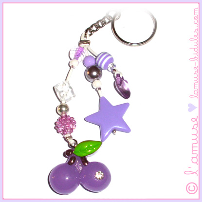 Cherry Bomb key ring