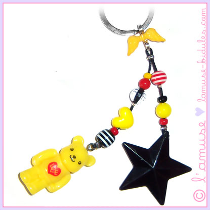 Cherubear key ring