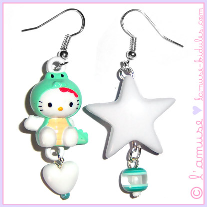 Crokitty earrings