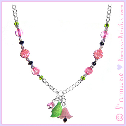 Crystal Sakura necklace