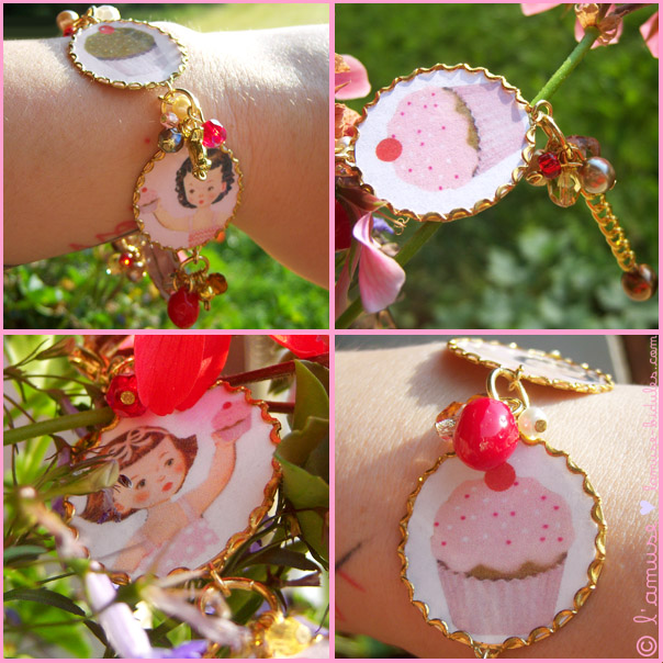 Cupcake Time ! bracelet