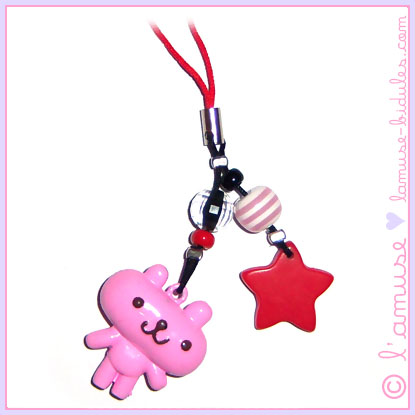 Cutie cell phone charm