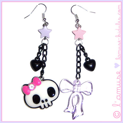 Dead Amethyst earrings