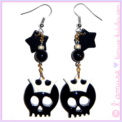 Dead King earrings