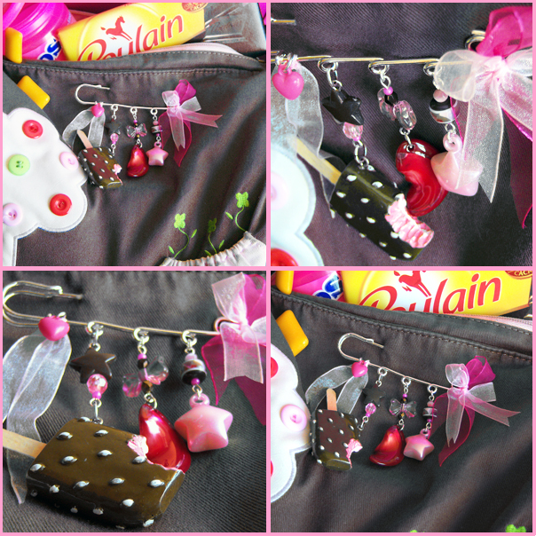 Fragola Gelato kilt pin