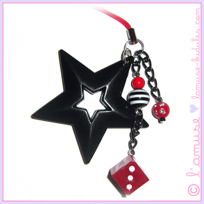 Guerilla cell phone charm
