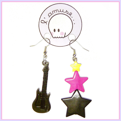 Guitar Hero earrings