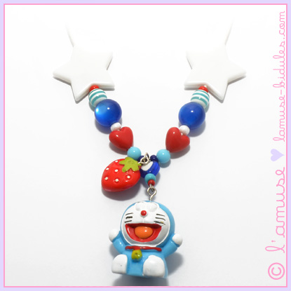 Happy Doraemon necklace