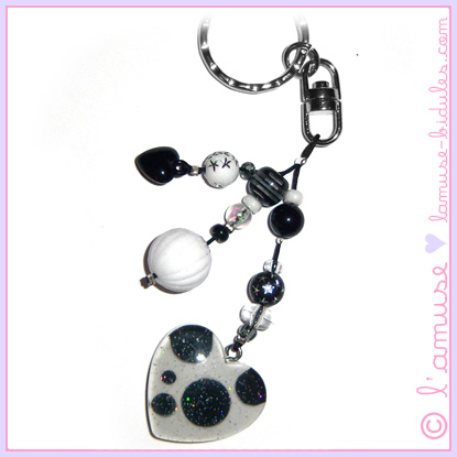 Heart-Shaped key ring