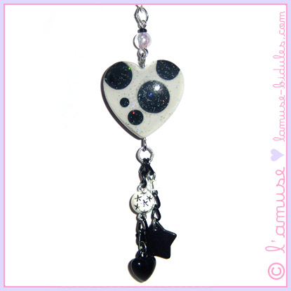 Heart-Shaped cluster charm