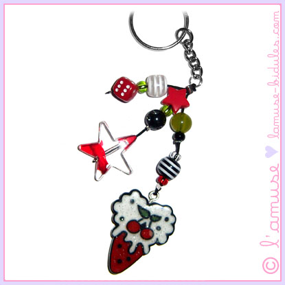 Ice Blood key ring