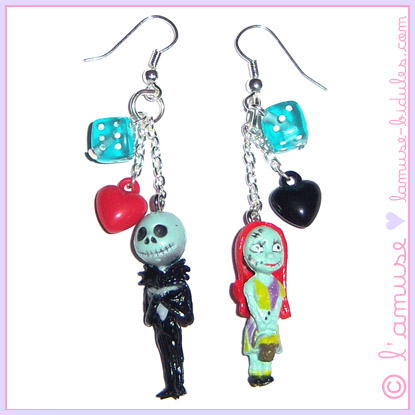 Jack 'n Sally earrings