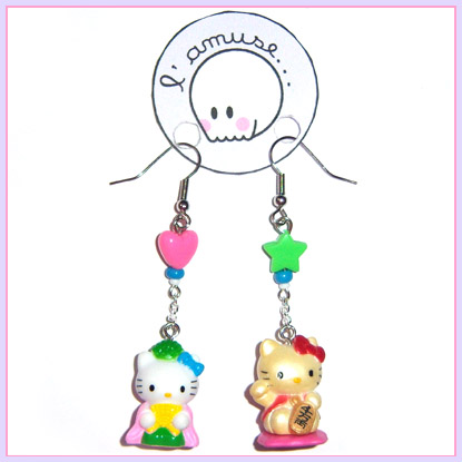 Kittymono earrings