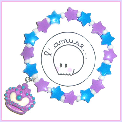 Lilac Crown bracelet