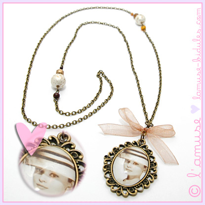 Audrey medallion-necklace