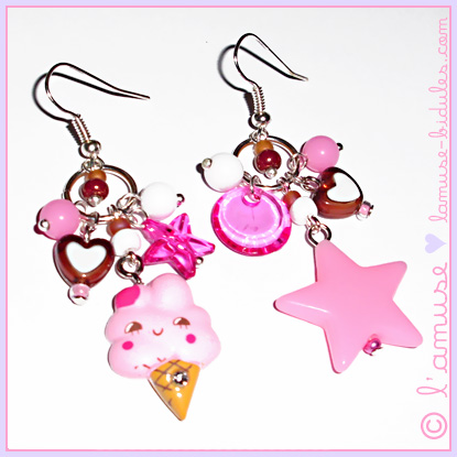 Miss Ice Cream earrings