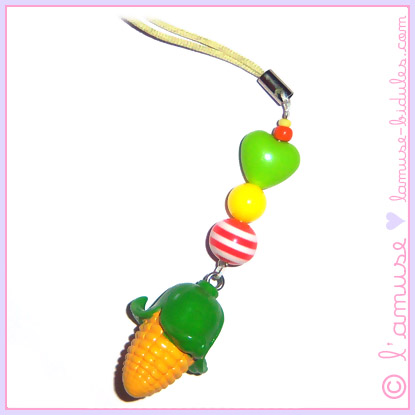Mon Potager cell phone charm