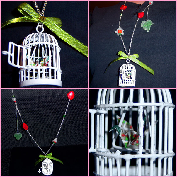 Ouvrez la Cage... necklace