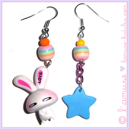 Pastel Pinou earrings