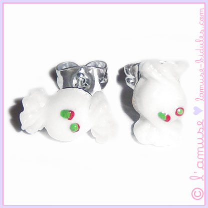 Pimousse Fraise earrings