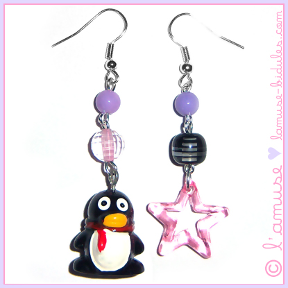 Pinguino earrings