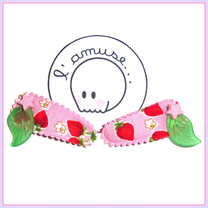 Pinkyberry hair clips