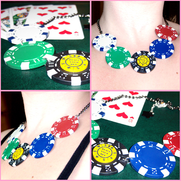 Place Your Bet necklace