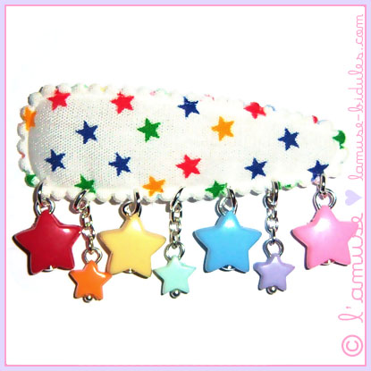 Pluie d'Etoiles hair clip