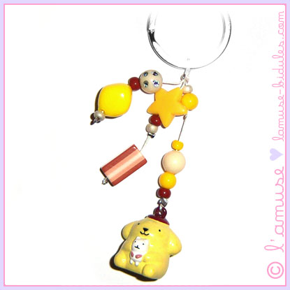 Pom Pom key ring