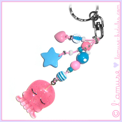 Poulpy key ring