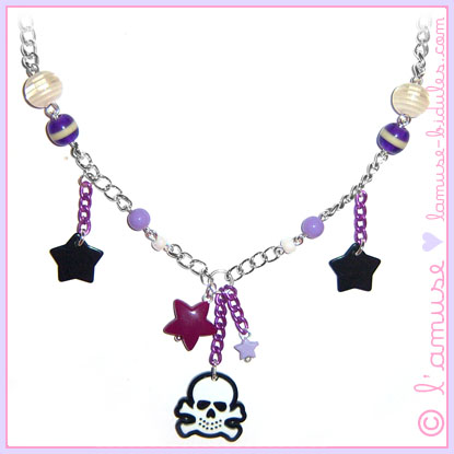 Purple Sky necklace