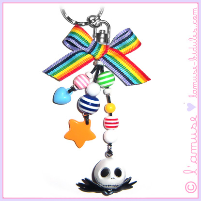 Rainbow Jack key ring