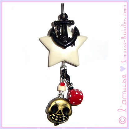 Rockabella cluster charm