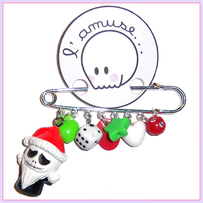 Santa Jack kilt pin
