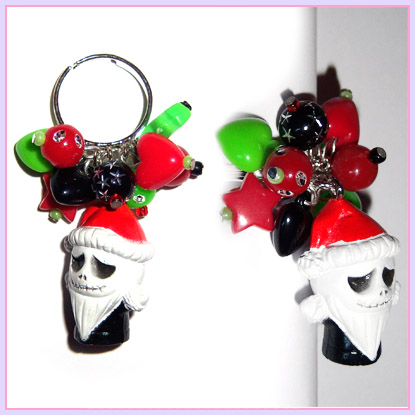 Santa Jack cluster ring