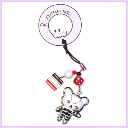 Savage cell phone charm