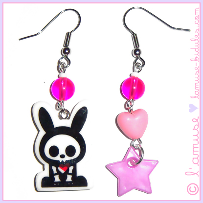 Skelapin earrings