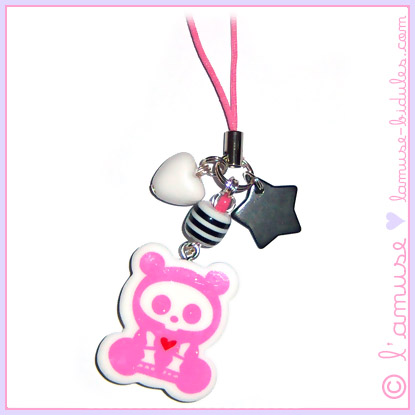 Skelours cell phone charm