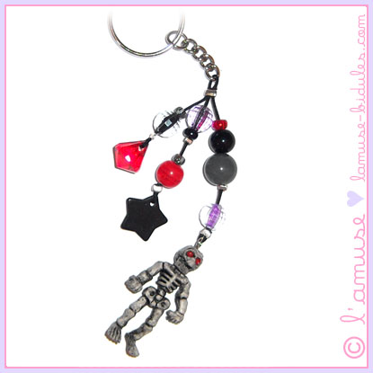 Skulleton key ring