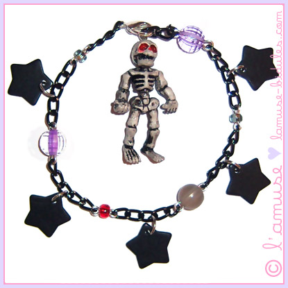 Skulleton bracelet