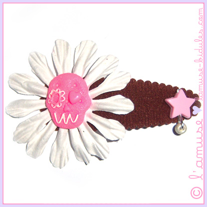 Sugar Skull hair clip